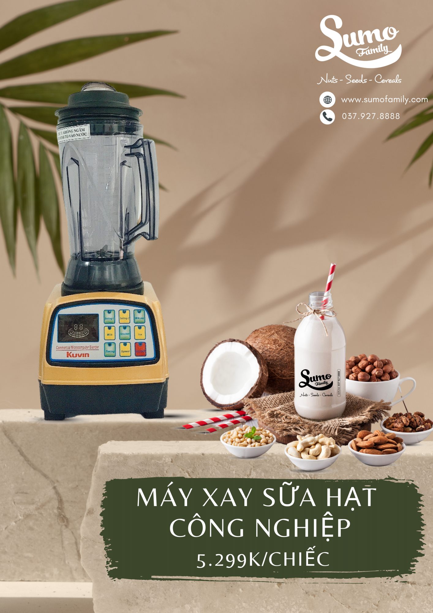 máy xay sữa hạt  công nghiệp