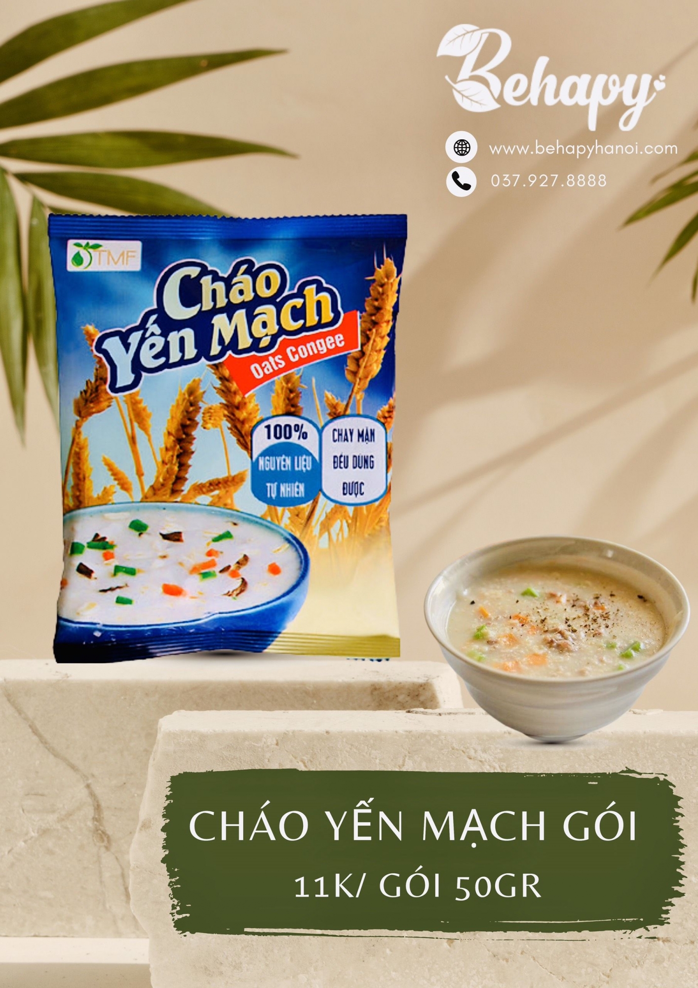 Cháo yến mạch (gói)