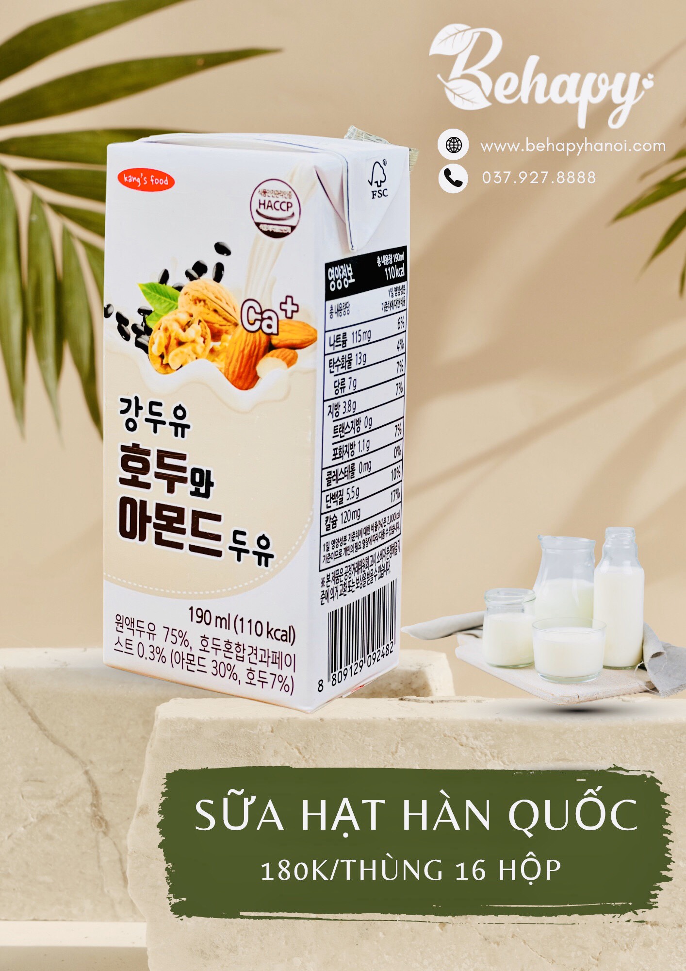 Sữa hạt Hàn Quốc