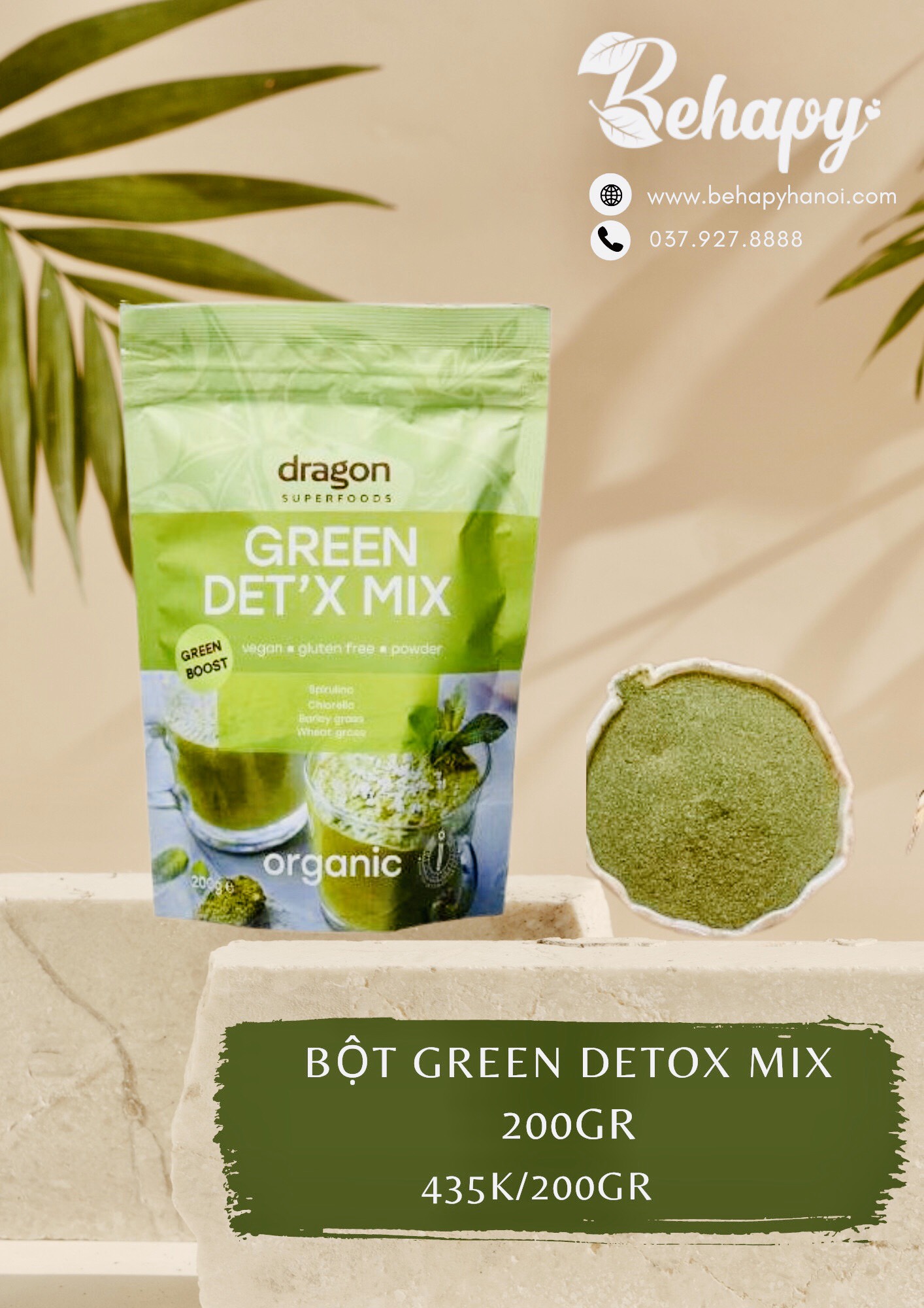  Bột Green Detox Mix