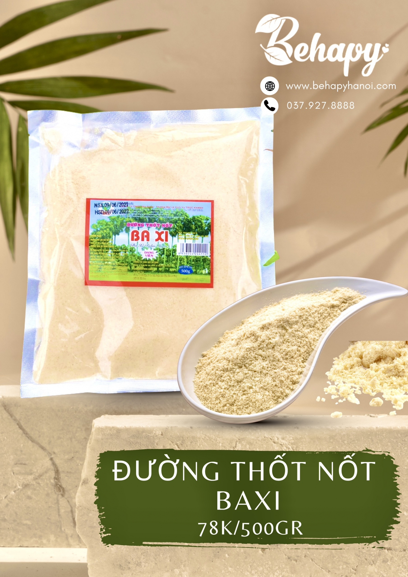 Đường thốt nốt baxi