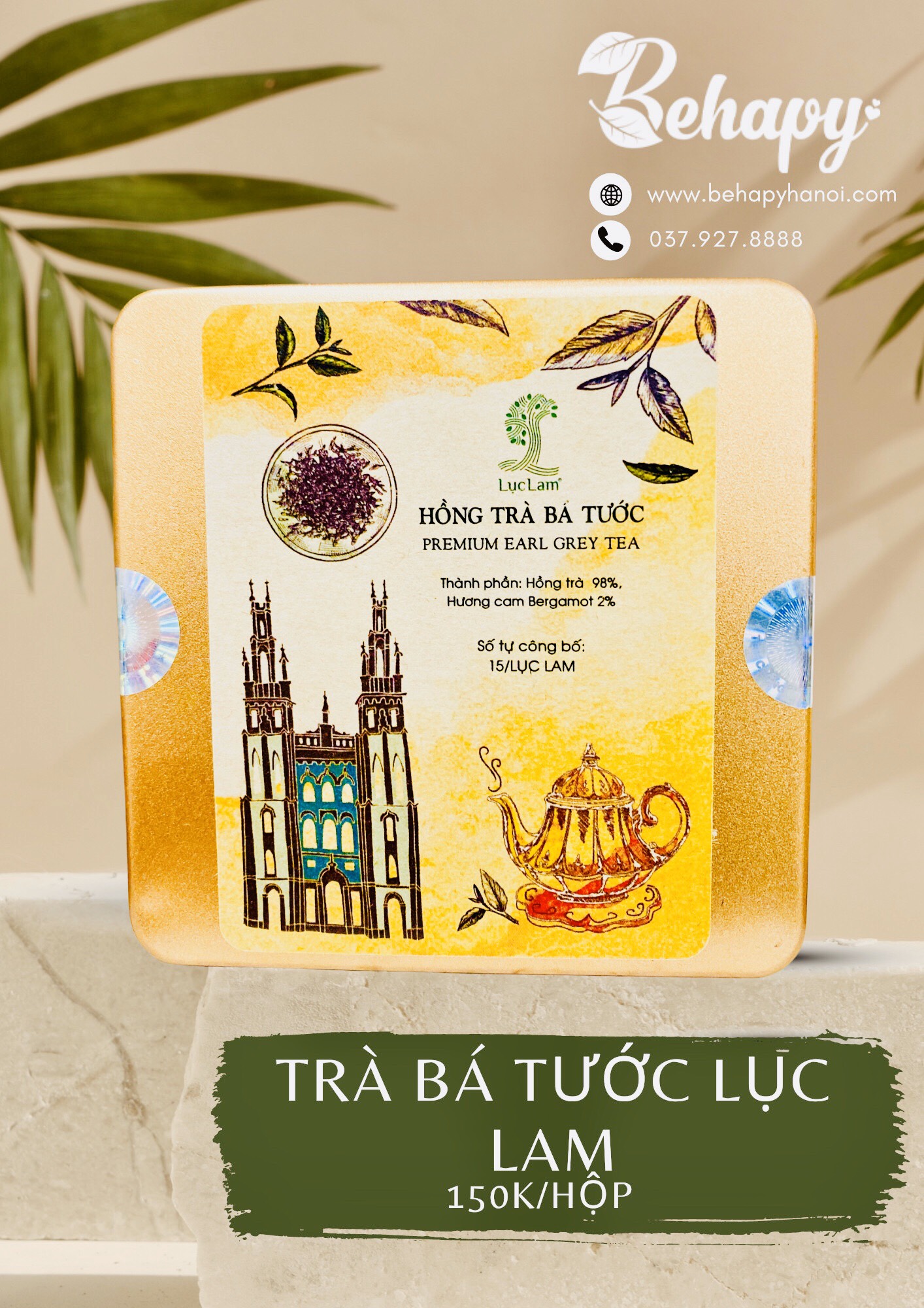 Trà Bá Tước Lục Lam