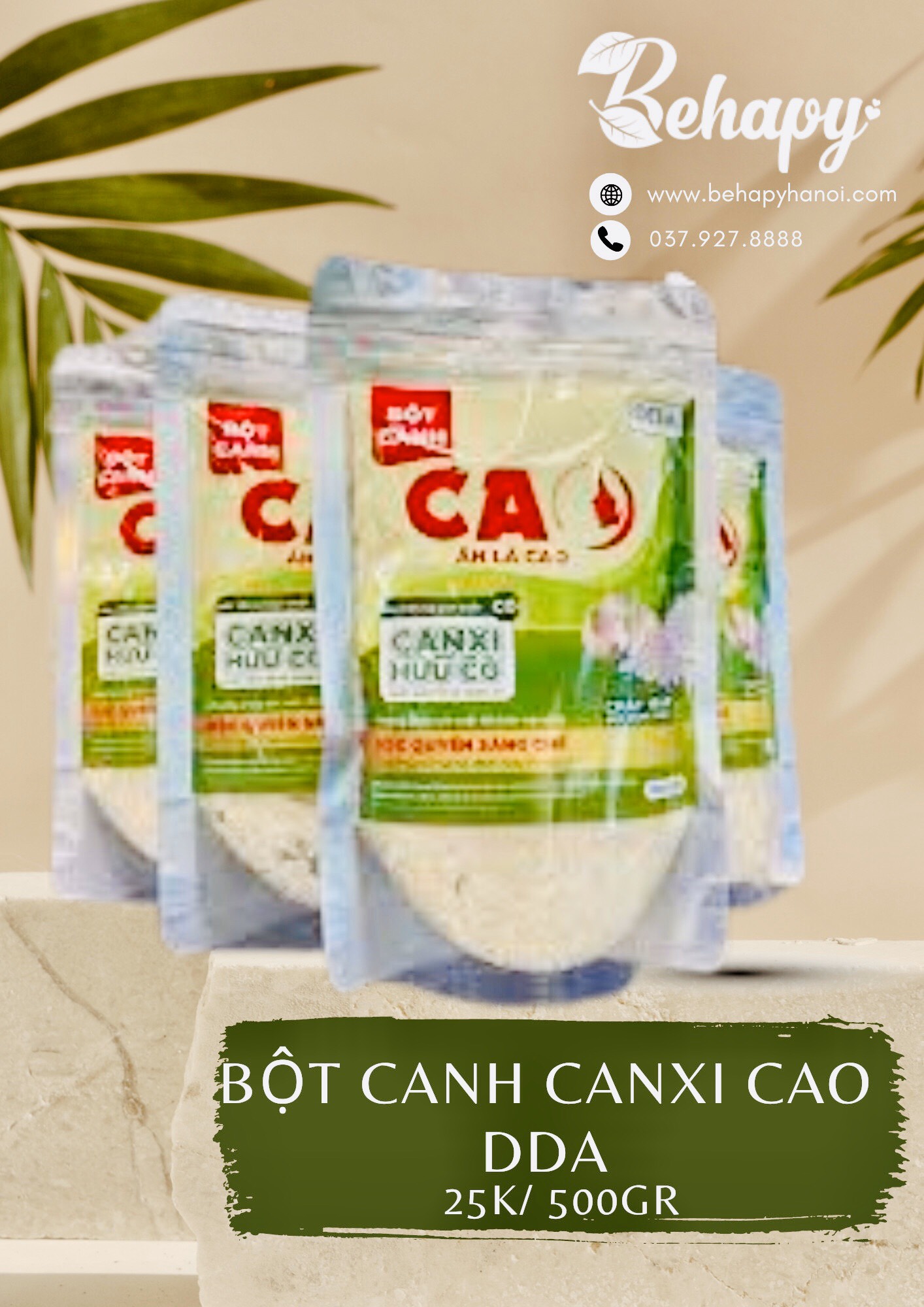 Bột Canh Canxi CAO DDA