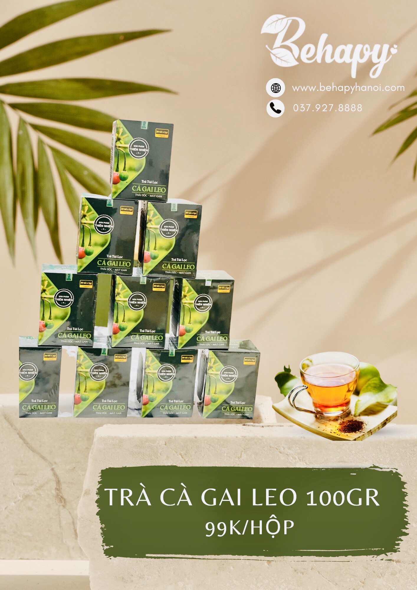 Trà Cà Gai Leo 100gr