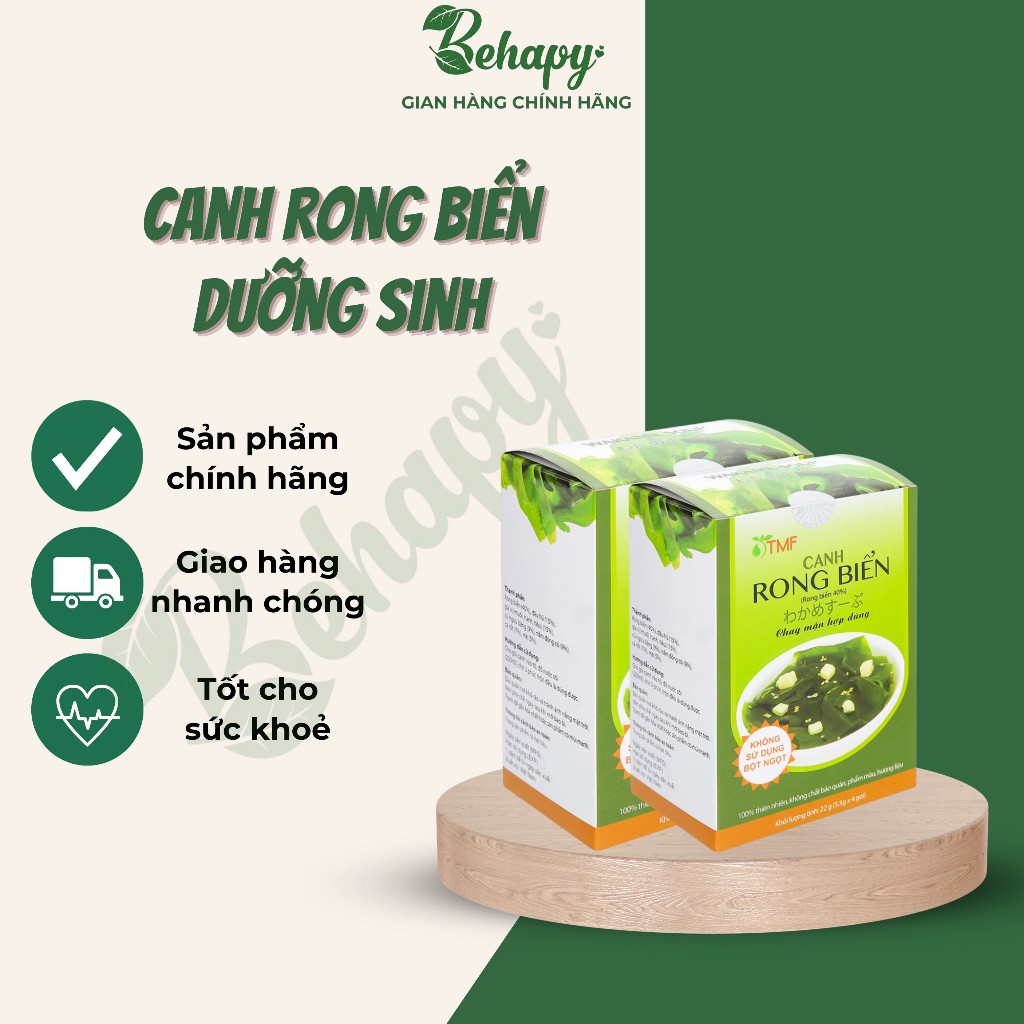 Canh dưỡng sinh rong biển Tami