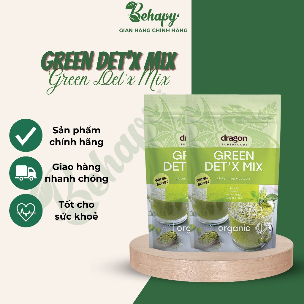  Bột Green Detox Mix