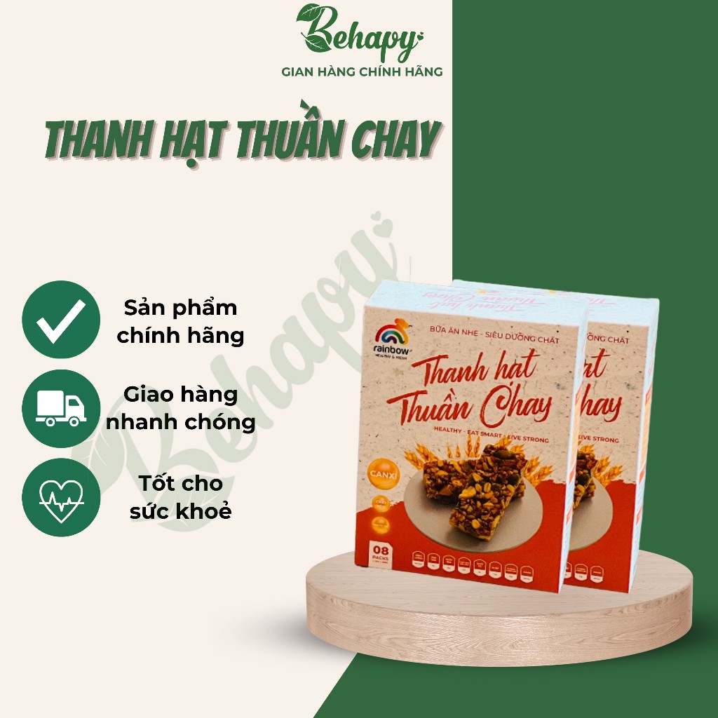 BÁNH HẠT DINH DƯỠNG THUẦN CHAY – 200gr