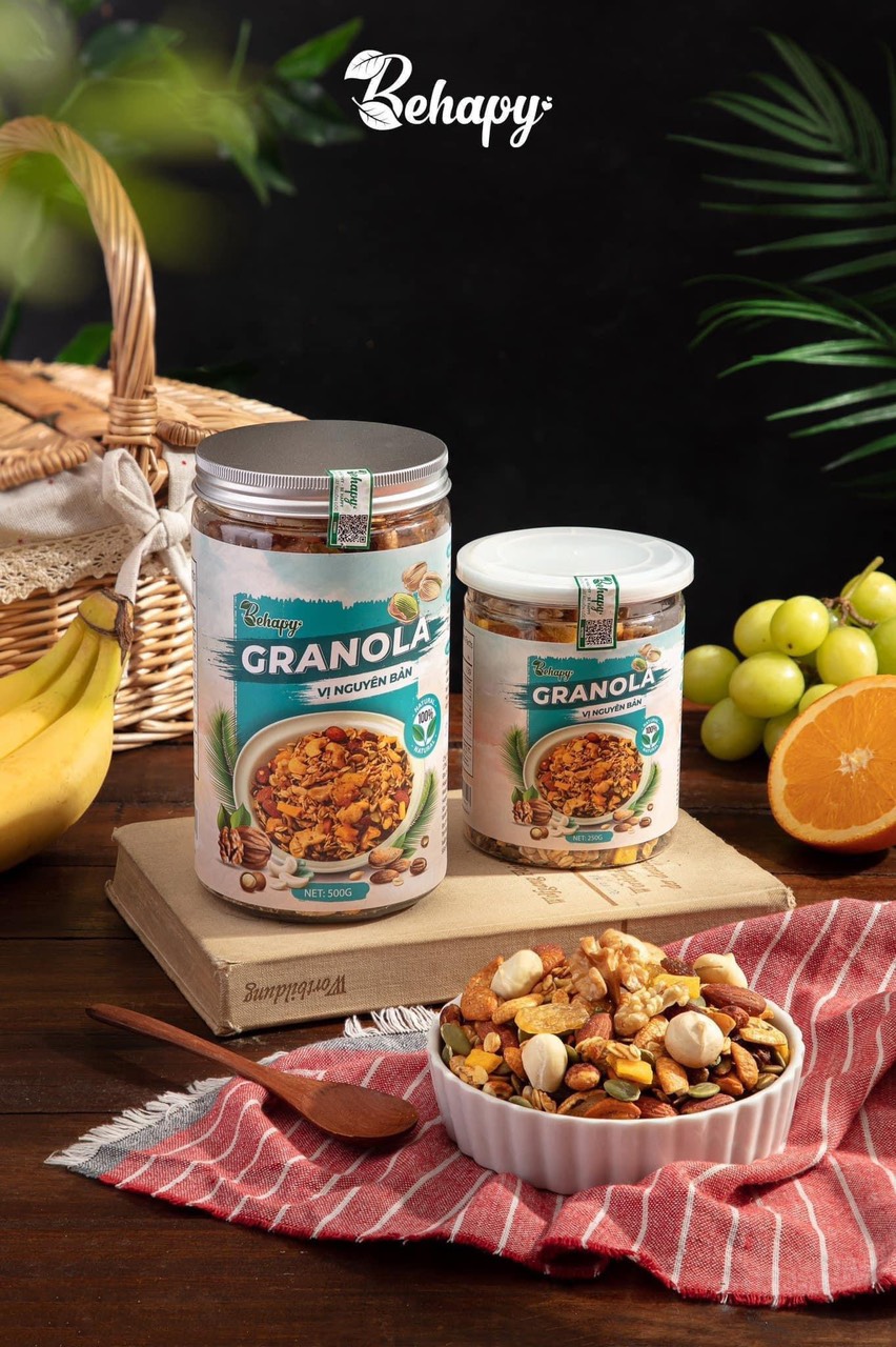 Granola vị nguyên bản đem đến cho bạn một trải nghiệm ăn sáng tuyệt vời và lành mạnh!