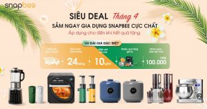 SNAPBEE SIÊU SALE THÁNG 4 – CHÀO HÈ RỰC RỠ !!!