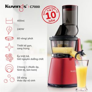 MÁY ÉP CHẬM KUVING C7000 – HÀNG CHÍNH HÃNG