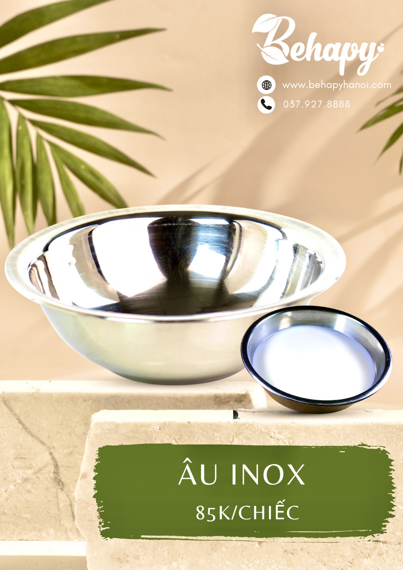 Âu inoxx đựng sữa