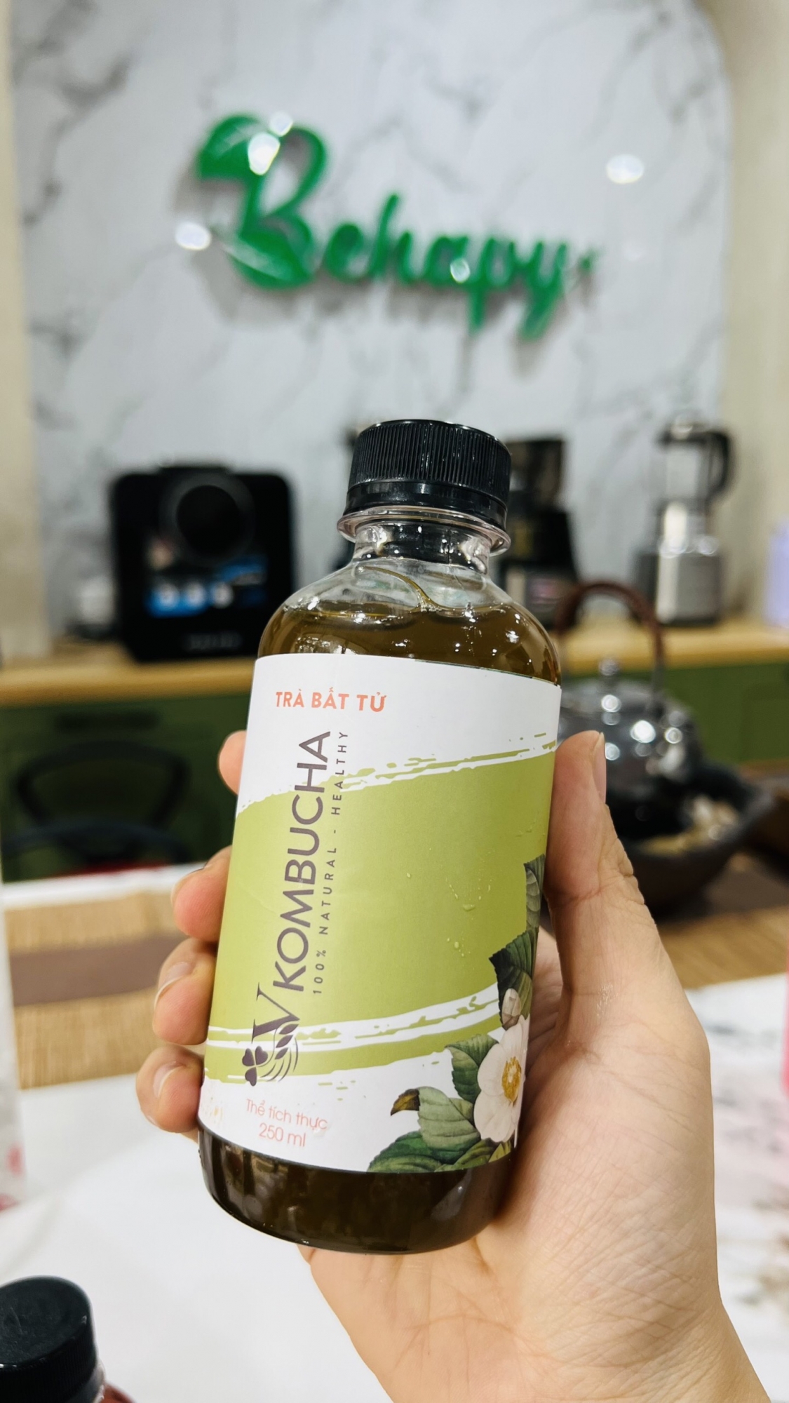 Trà VKombucha Đào Tươi VGreen 250ml