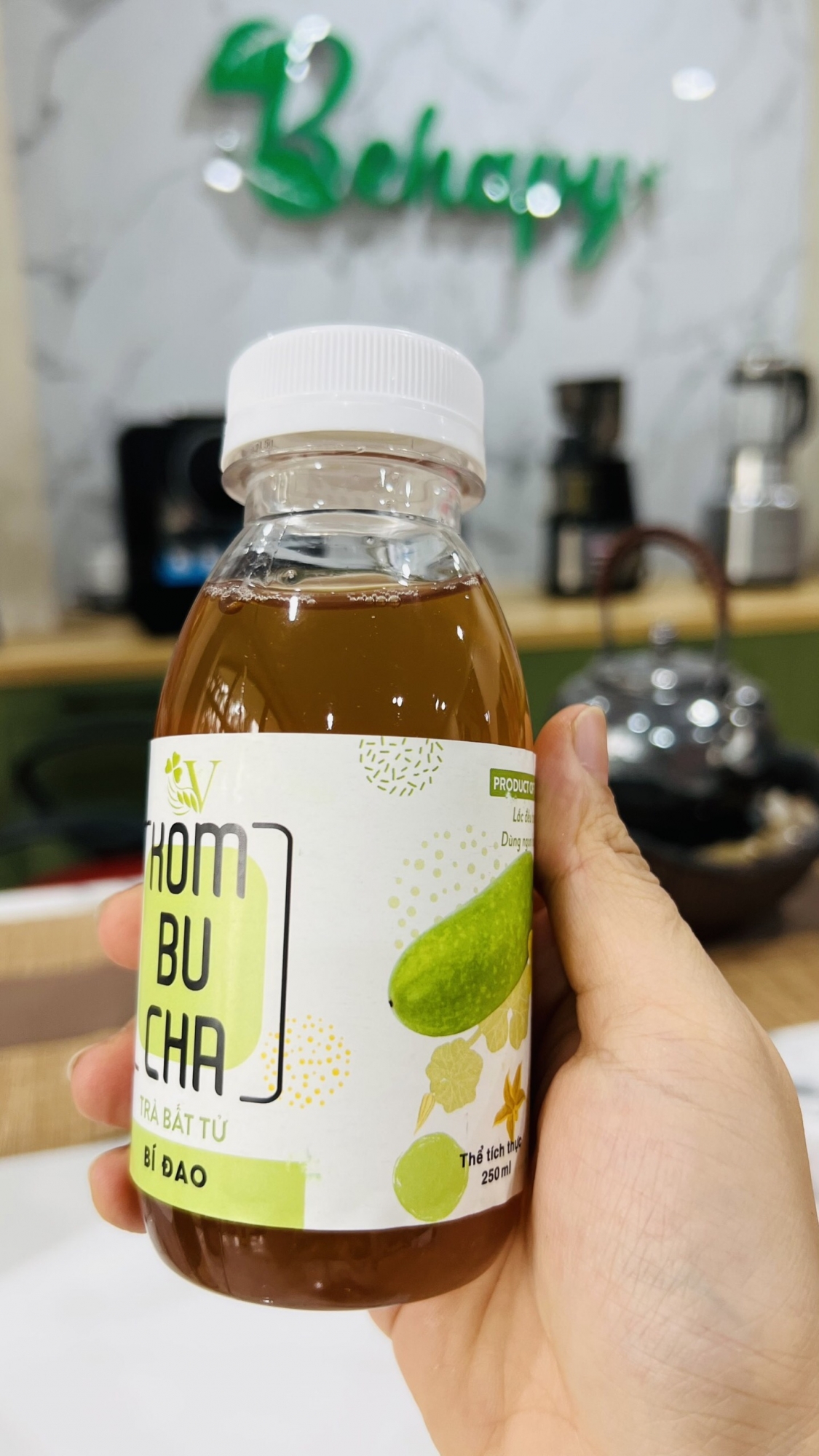 Trà Kombucha Light Bí Đao VGreen 250ml