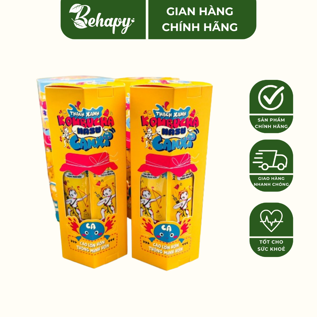 Thạch Kombucha Canxi Cốc 500gr - VGreen