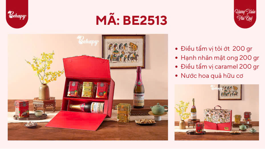 Tết 2025 - Hương Xuân Phú Quý (Set BE2513)